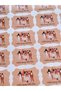 Women's Day Label - Happy Women's Day - 7-5 Cm with Baby Background. Opaque Sticker/label
