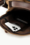eba-6250 Beige Shoulder Bag - Canvas Strap Messenger Bag - 5