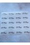 Handmade With Love Cloud Cut Transparent Sticker - 50 Pieces - 3