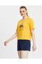 Cotton Short Sleeve Printed Women's Summer Pajama Set with Shorts - 2