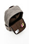 eba-6234 Canvas Backpack with Laptop Compartment, Camping, Travel, School Bag, GRAY - 4