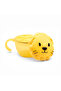 Snack Container with Finger Trap - Yellow Lion