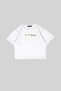 Cozy Emoji Printed White Cropped Top