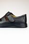 Genuine Leather Black Men's Ultra Comfortable Daily Sandals Luas23al0005 - 5