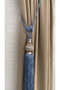 Curtain Accessory Tasseled Braçol Striped Vase Cornice Mounting Kit 1 Piece - 2