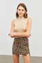 Women's Cream Zero Sleeve Blouse - 2
