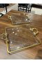 Pandoranin Box - Paşabahçe Handled, Square Madlen Presentation Service Plate Set of 2 - 3