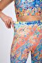 Digital Printing High Waist Recovery Leggings and Bustier Sports Bottom-Top Set - 3