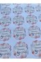 Happy Mother's Day Themed Opaque Sticker - Floral Model Sticker - Wavy Cut 50 Pieces - 5 cm - 5