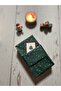 Dark Green Background Gold Star Pattern Pelur Paper / Packaging Paper - 10 Pcs - 3