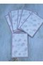 Buckle Card - Purple Frame and Floral Design 30 Pieces / 9.5-13 CmSize - 8