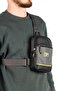 Unisex Grey Impertex Fabric Crossbody and Shoulder Bag with Phone Compartment - 3