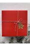 Happy New Year Kraft Label New Year / New Year Label - Special Pine Tree Model Cut-25 Pieces / 7-5 cm. - 5
