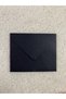 New Year / New Year Note Envelope - Mini Envelope - Black Color 7-9 cm. 30 units - 3