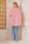 Red Oversize Striped Shirt - 4-6676 - 4
