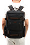 Eba-8831 Canvas (Cotton) Backpack with Laptop Compartment Camping Travel Mountaineer Bag Black - 2