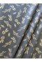 Black Background Gold Leaf Patterned Pelur Paper / Christmas - New Year - Packaging Paper - 30 Pieces - 2
