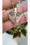 Angel Wing Steel Necklace Open Closing Stone Necklace Vintage Trend Necklace - 7