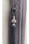 1 Piece Tasseled Braçol Striped Vase Hornbeam Tactical Curtain Accessory