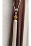 Curtain Accessory Tasseled Braçol Striped Vase Cornice Mounting Kit 1 Piece