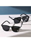 NEW SEASON 2-Piece Vintage Black Equivalent Model Unisex Sunglasses - 2