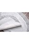 Cotton Special 100% Cotton 2-Piece Oval Ottoman Pattern Cotton Toilet Set Gray - 3