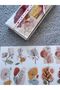 Bohemian Flower Themed Opaque Sticker Set - (3 SET / 30 PIECES STICKERS) - 2