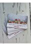 New Year's Card 8.2-5 Cm. Thank You For Supporting My Small Business. - 30 units - 2