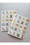 Animal Sticker Set / Label Set for Kids - 4 cm. Round Cut (2 Sets / 40 pcs Stickers)