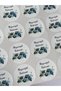 Graduation Souvenir Opaque Sticker 5 Cm. Size / Diameter - 25 Pieces