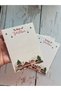 New Year's Thank You / Buckle / Note Card 9.5-13 Cm. Happy New Year - 30 Pieces