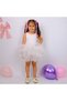 Girl's Butterfly Detailed Tutu Skirt Ballerina Dress - 4