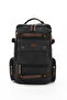 Eba-8831 Canvas (Cotton) Backpack with Laptop Compartment Camping Travel Mountaineer Bag Black - 3