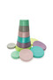 Stacking Nesting Containers w/ Silicone Lids - 2