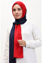 Karaca Three-Color Shawl 81049-22 Navy Blue Red
