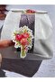 Shaped Cut Flower Opaque Sticker 6.5 Cm. - 40 Pieces