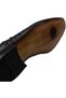 Special Production Black Genuine Leather Braided Classic Shoes - 5