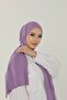 3-Piece Advantage Set (violet-lilac-lilac) Luxury Combed Cotton Shawl - Women's Hijab Jersey Hijab - 6