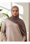 Small Practical Premium Jersey Shawl |   Color: Desert Dust |   Chin Stitched |   Size: Young-Child |   Instant Hijab - 7