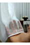 Şantuk Linen Tulle Curtain, Ready to Use, No Pleats, Straight Installation, Extrafoam Gathering, Single Panel - 2