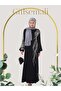 Luxury Abaya Dubai Silk Fabric Custom Made Hand Embroidered Abaya Stylish Islamic Clothing - 4