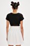Della 24.03.07.005S Black Women's T-Shirt - 5
