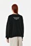 Printed Crew Neck Sweatshirt - 8