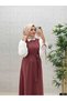 6420 TUĞÇE ELBİSE K75 GÜL - 3