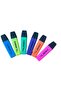 SIBIDE HIGH LIGHTER PHOSPHORUS PEN 6 COLORS 6 PIECES