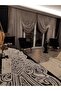 Ottoman Luxury Runner Living Room Coffee Table Tablecloth French Laced Dowry Gold Glitter - 5