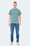 Vreni Men's Aqua Green T-Shirt - 7
