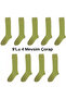 9-Pack Four Seasons Military Socks