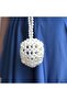 Pearl Heart Bag, Small 15x11 Love Bag, Clutch Bag, Handmade, Stylish Domed Bag - 6
