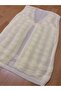 Handmade Pearl Flower Embroidered Knitted Dowry Gift Women's Vest - 3